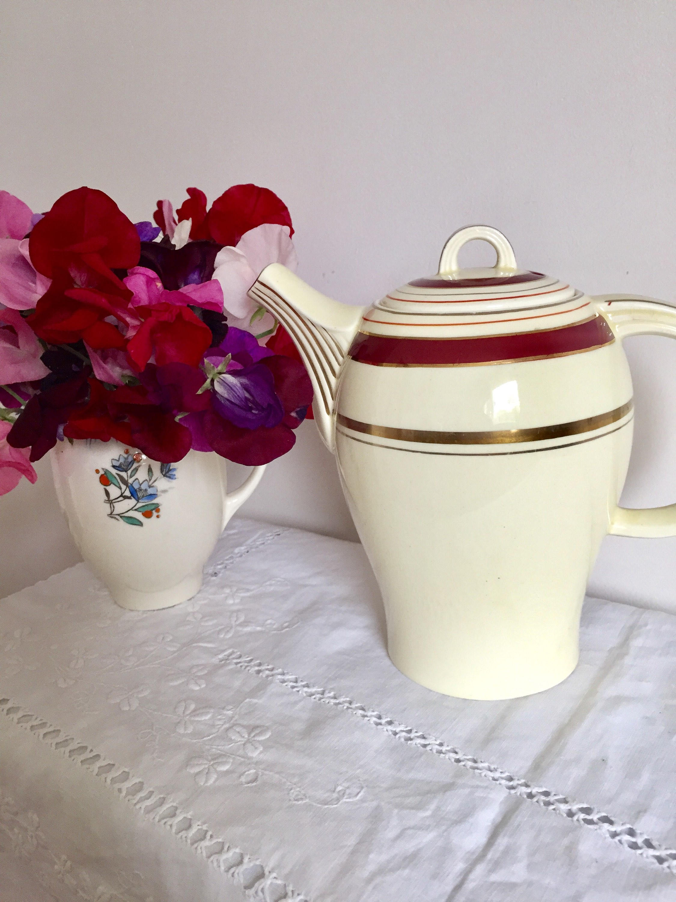 Woods Ivory Ware Teapot - Etsy Woods Ivory Ware Teapot - Etsy