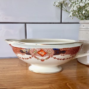 Rare Fabulous Art Deco J&G Meakin Sol. Gravy boat. Sauce boat. Vintage jug