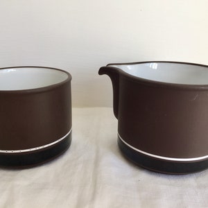 Retro Hornsea 1975 Contrast tea cup, saucer and tea plate