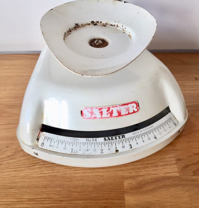 Vintage 1950's Retro Salter Kitchen Scales. Etsy