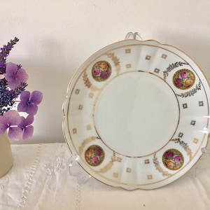 Vintage Bavarian cake plate.