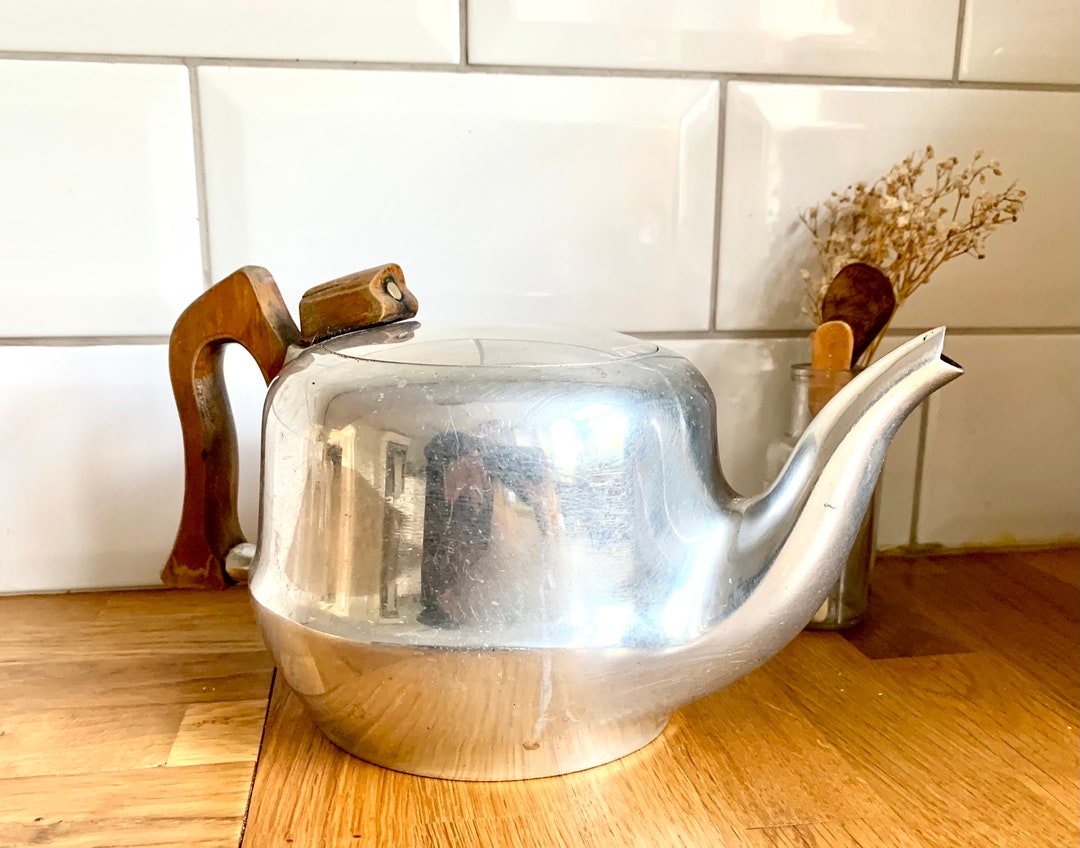 1950's Modernist Picquot Ware Teapot. Etsy