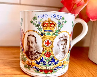 Silverjubileum 1935. 1935. Firande av kung George V:s och drottning Marys regeringstid.
