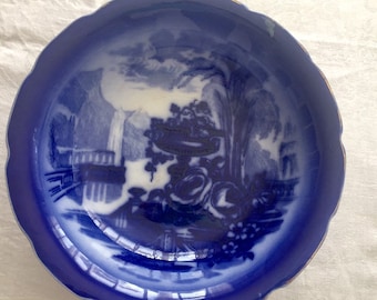 Blaue Vintage Vase.