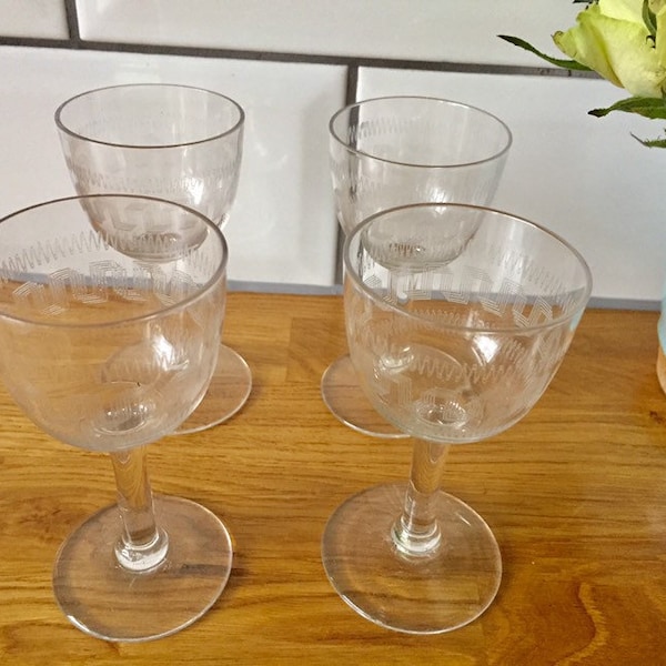 Antique Crystal Glassware Etsy