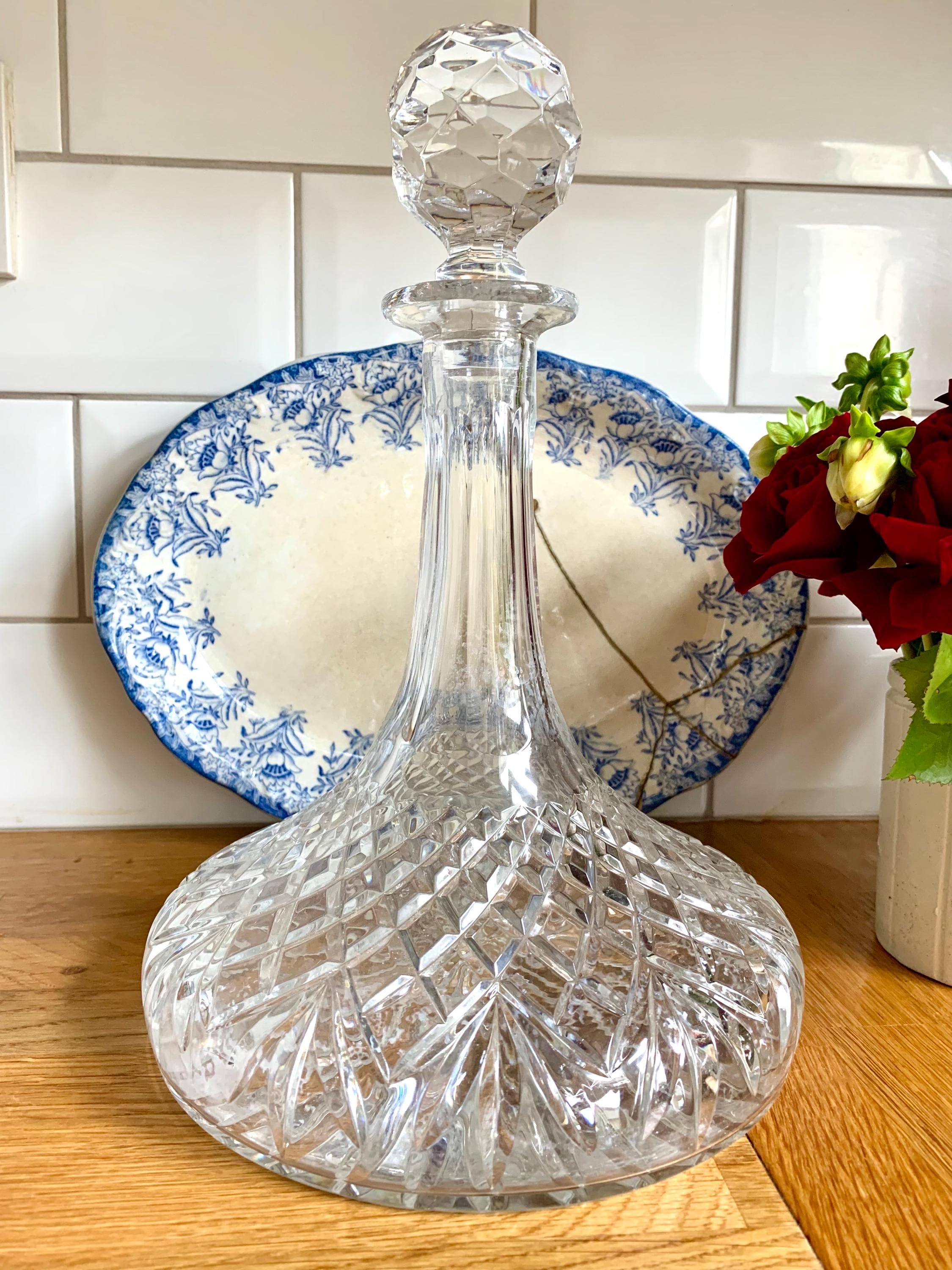 Decanter Whisky A Forma Di Aquila - In Vetro, Per Liquori E Brandy - Foto 3