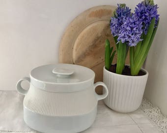 bol de service en porcelaine blanc vintage Arzberg / tureen.