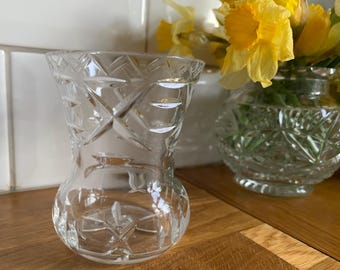 ヴィンテージのエッチング花瓶。 - Etsy 日本