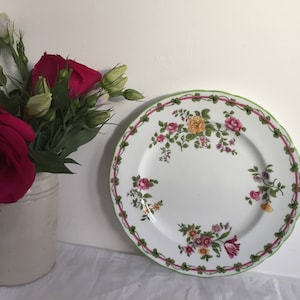 Aynsley floral tea plate. Vintage bone china