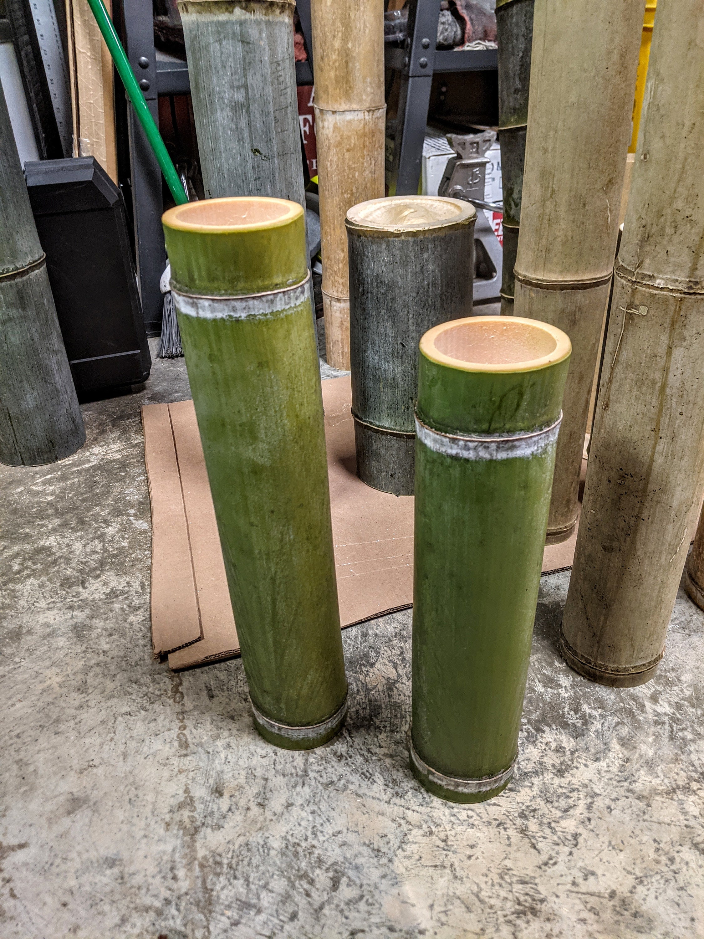 2 Bamboo Water Bottle Blanks SEE WARNING 14 Lengths 3 Diameters