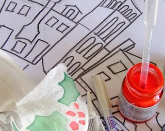 Venice, Italy - silk painting one-day workshop