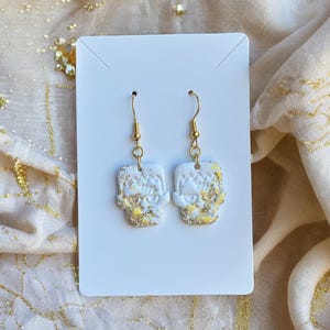 Halloween Polymer Clay Earrings, Lightweight Earrings