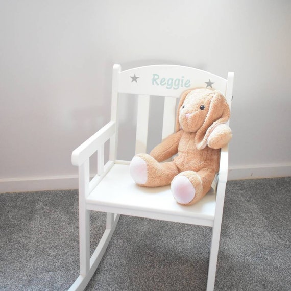 personalised rocking chair baby