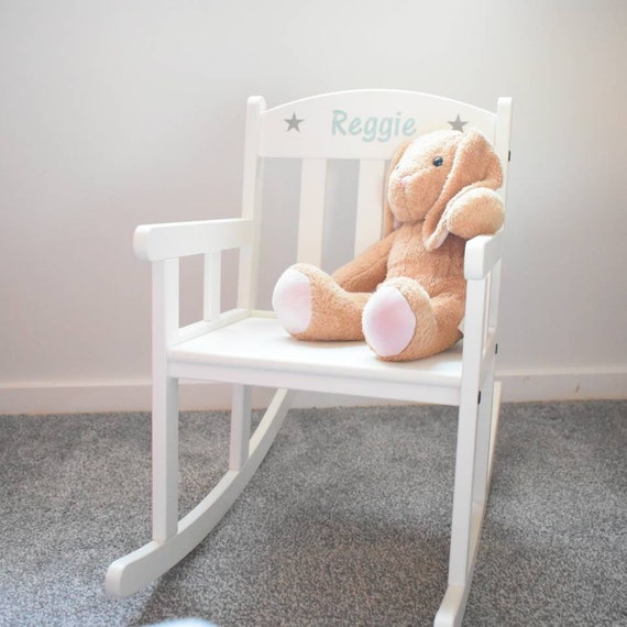 personalised rocking chair baby
