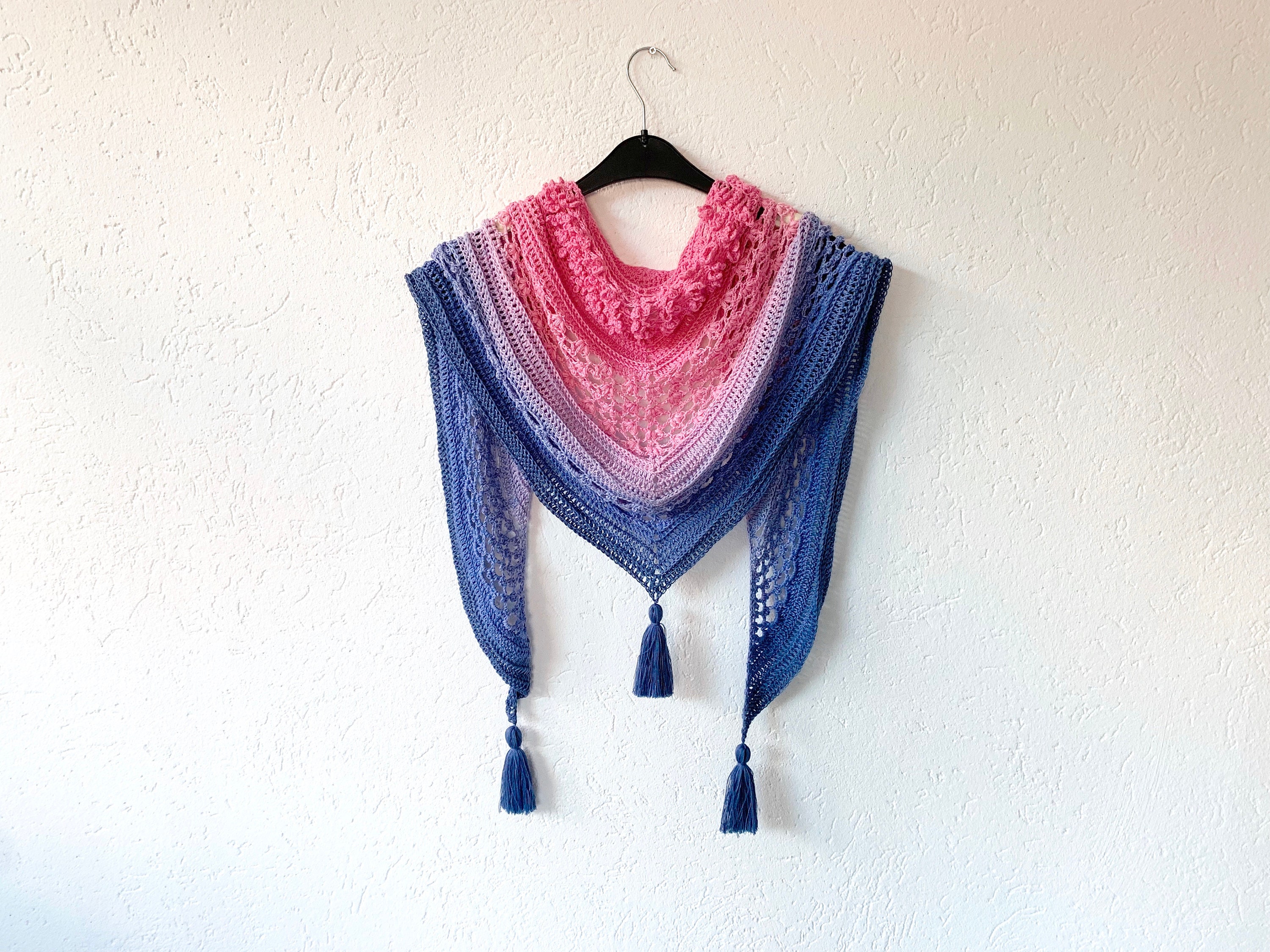 VELA SHAWL IN ROSY BROWN