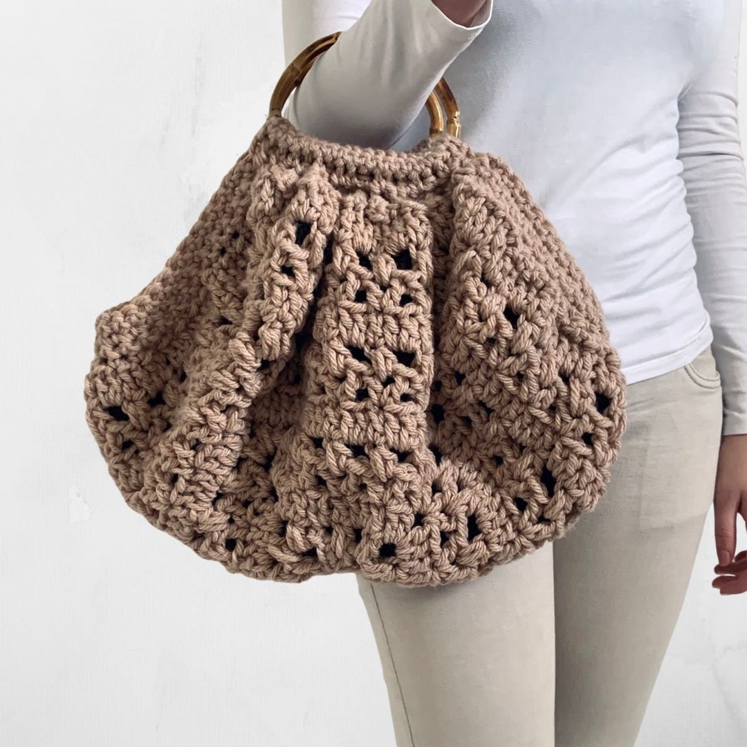Tulip Square Bag 2 Crochet Pattern Instant PDF Download by Wilmade ...