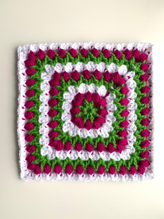 Ravelry: Tulip Stitch Afghan Square pattern by Rhondda Mol (Oombawka Design)