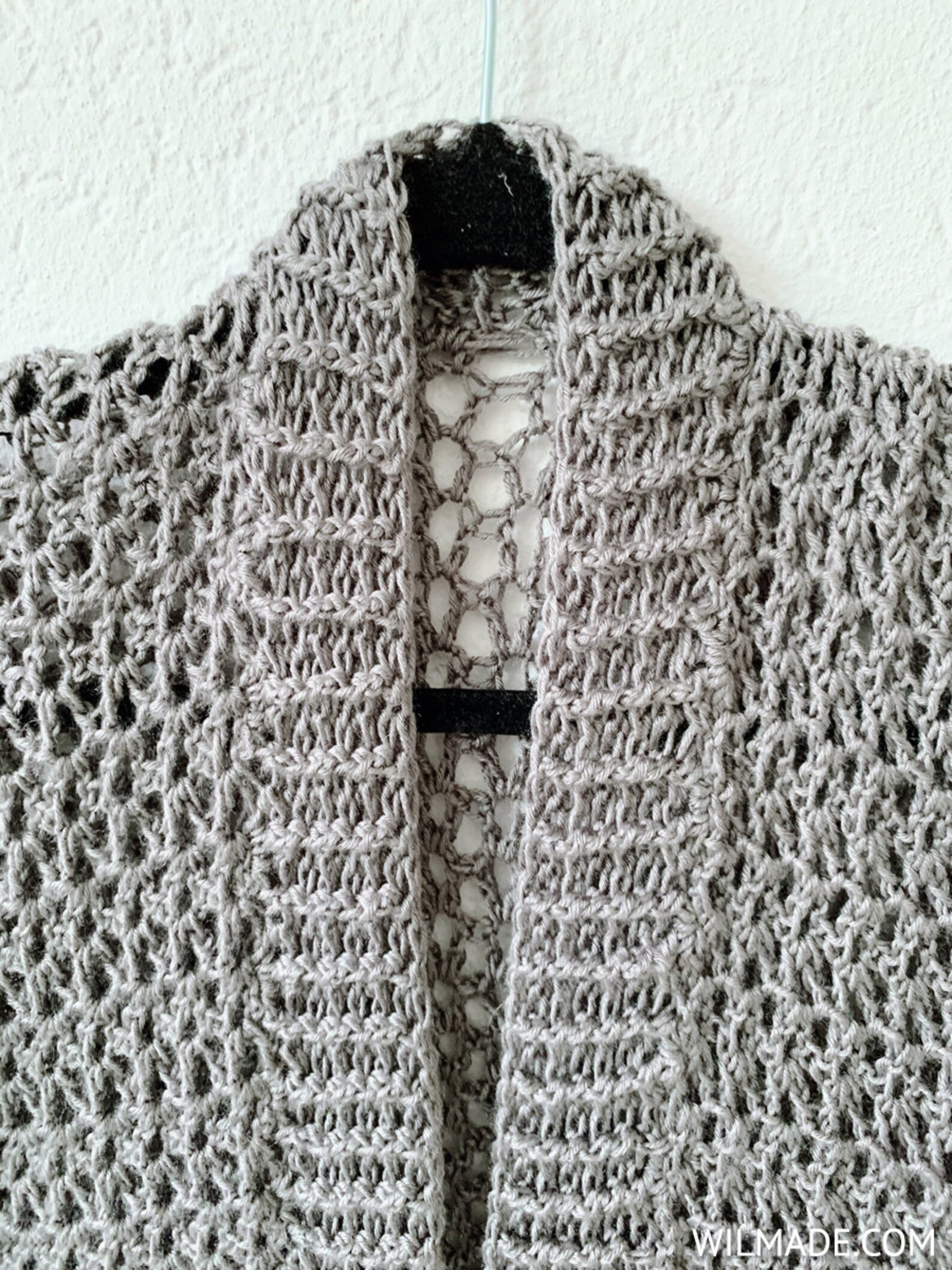 Easy crochet cardigan for beginners short cardigan garment | Etsy