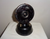 Bakelite Dulci Desk Microphone W23 4001 No 1. Machine Age Collectible. Display Item. Home Desk Microphone. Movie Prop.