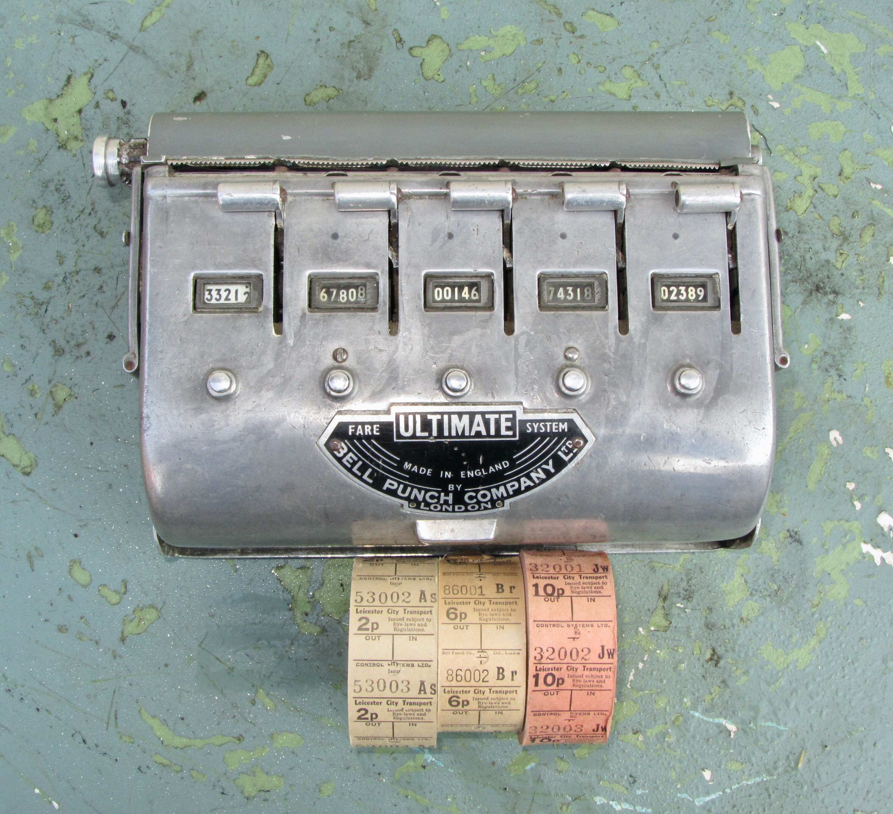 Bell Punch Ultimate Fare System 5 Way Transport Wallasey Etsy UK