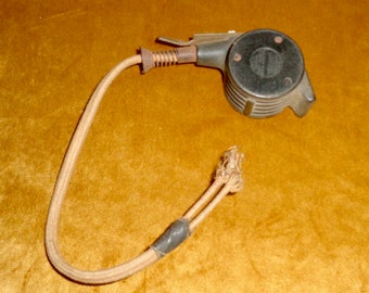 WW2 Type DM1 Whistle Microphone Made For Use With The Canadian WS58