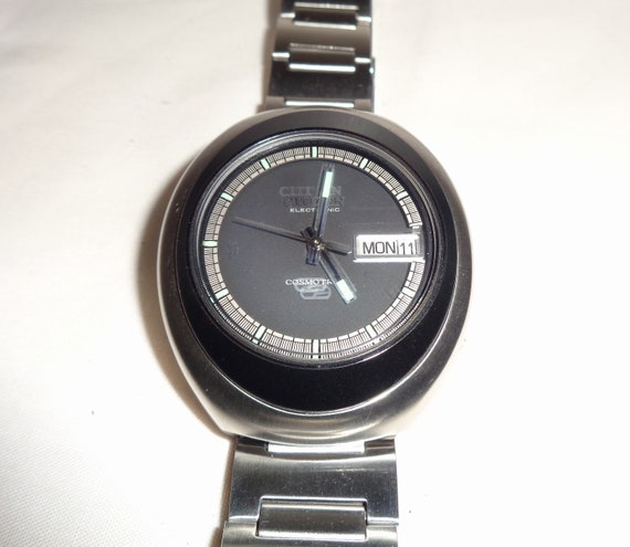Citizen Cosmotron 7804A Stainless Steel Vintage Automatic Citizen Cosmotron 7804A Stainless Steel Vintage Automatic
