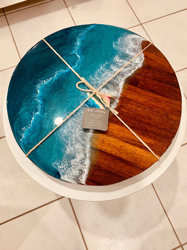 Australian Round Resin Coffee Table