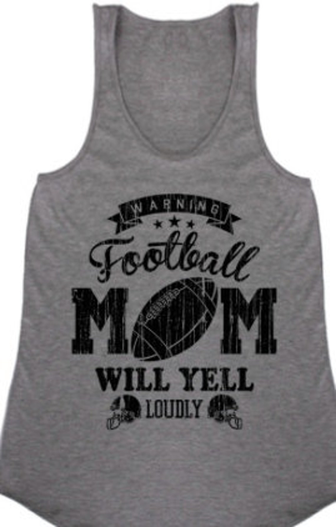 Football Mom Tank Etsy