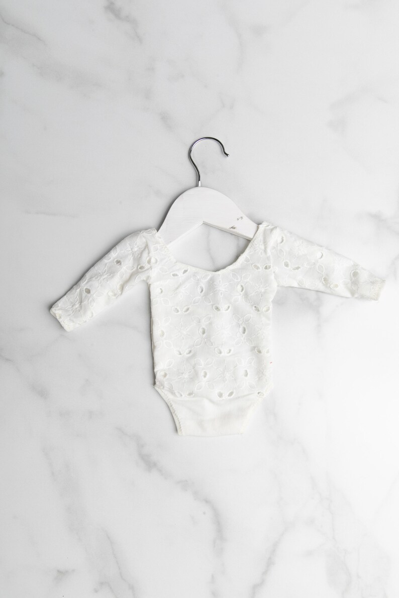Boutique Line: Abby Long Sleeve Newborn Romper Newborn Outfit | Newborn Girl