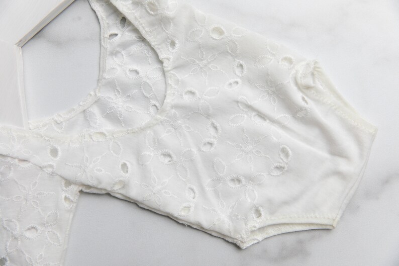 Boutique Line: Abby Long Sleeve Newborn Romper Newborn Outfit | Newborn Girl
