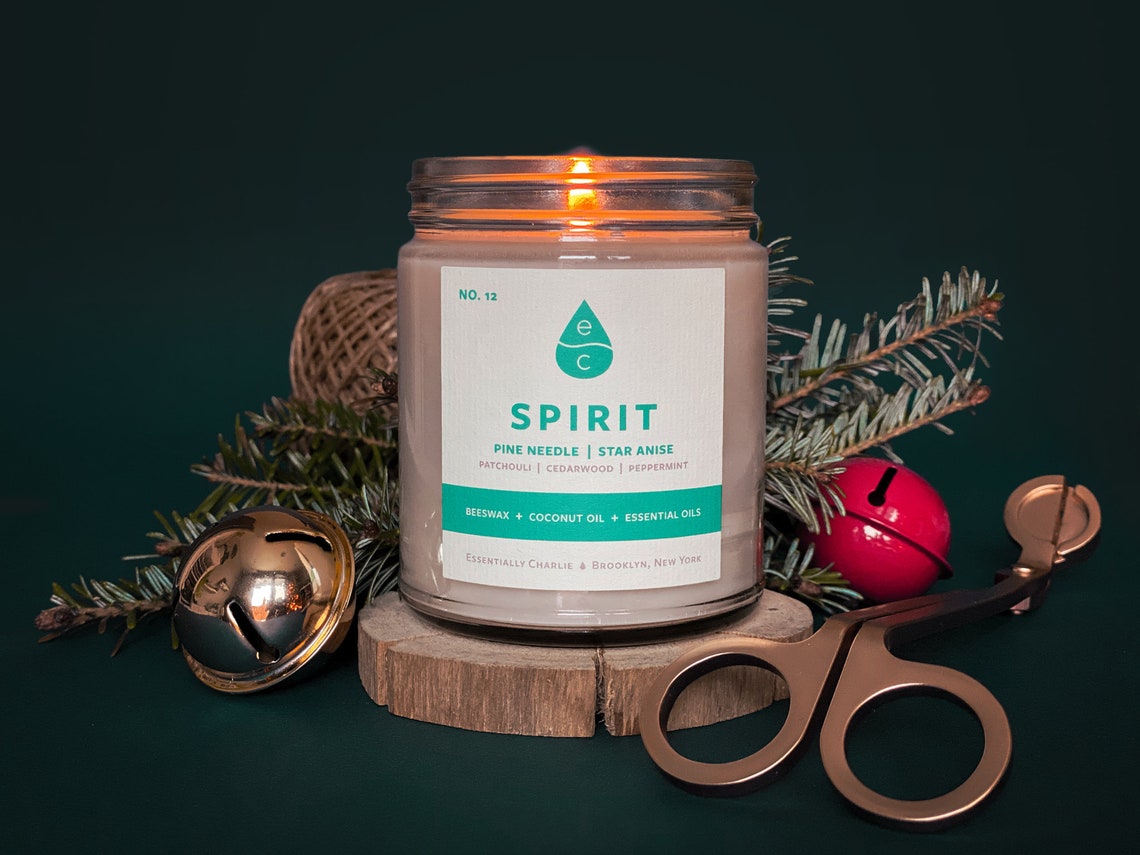 Beeswax & Coconut Oil Candles Winter Collection Etsy