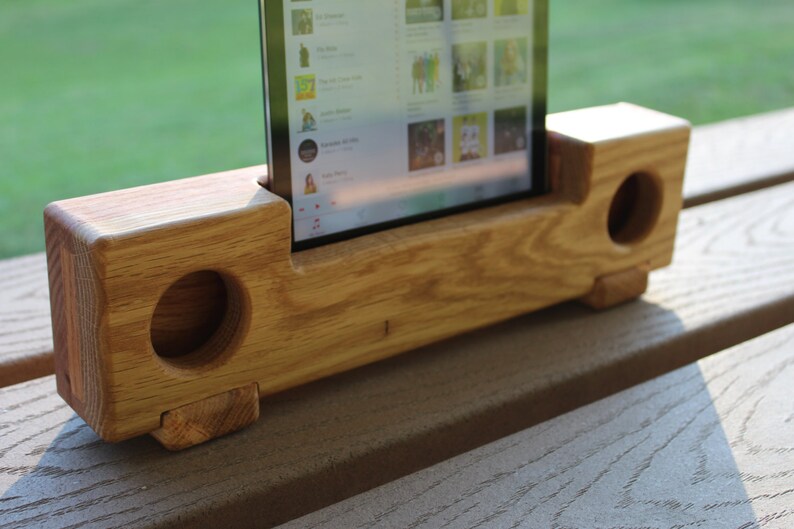 Oak Passive Speaker for Tablets/ipad Etsy