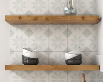 2 INCH THICK Floating Shelves, Heavy-Duty Kitchen Floating Shelf, Modern Farmhouse, J Thomas Home