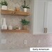 Rustic Wood Floating Shelves. Bathroom Floating Shelf. Kitchen Shelving. 3 Inch Thick. Heavy Duty Rustic Floating Shelf. Wall Shelf Storage 