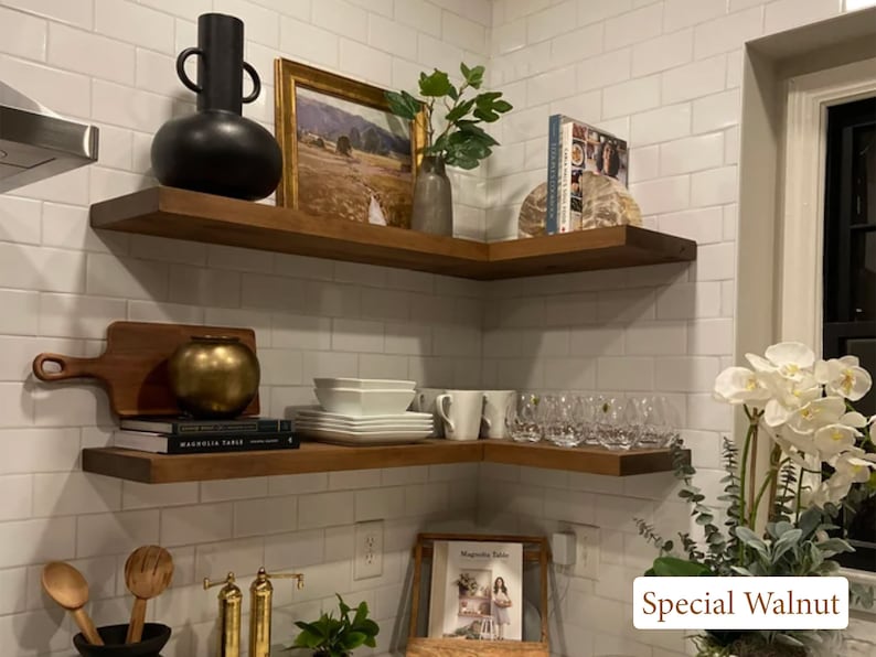 Heavy Duty Kitchen Floating Shelves