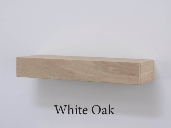Minimalist Chunky Floating Shelves, How To Make Oak Floating Shelves In Philippines