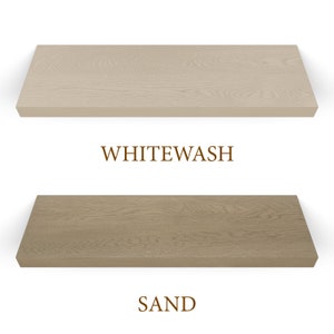 Whitewash and sand finishes.