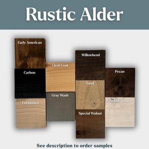 Rustic Alder Floating Shelves, 1.625” Thick, Heavy Duty Solid Wood immagine 5