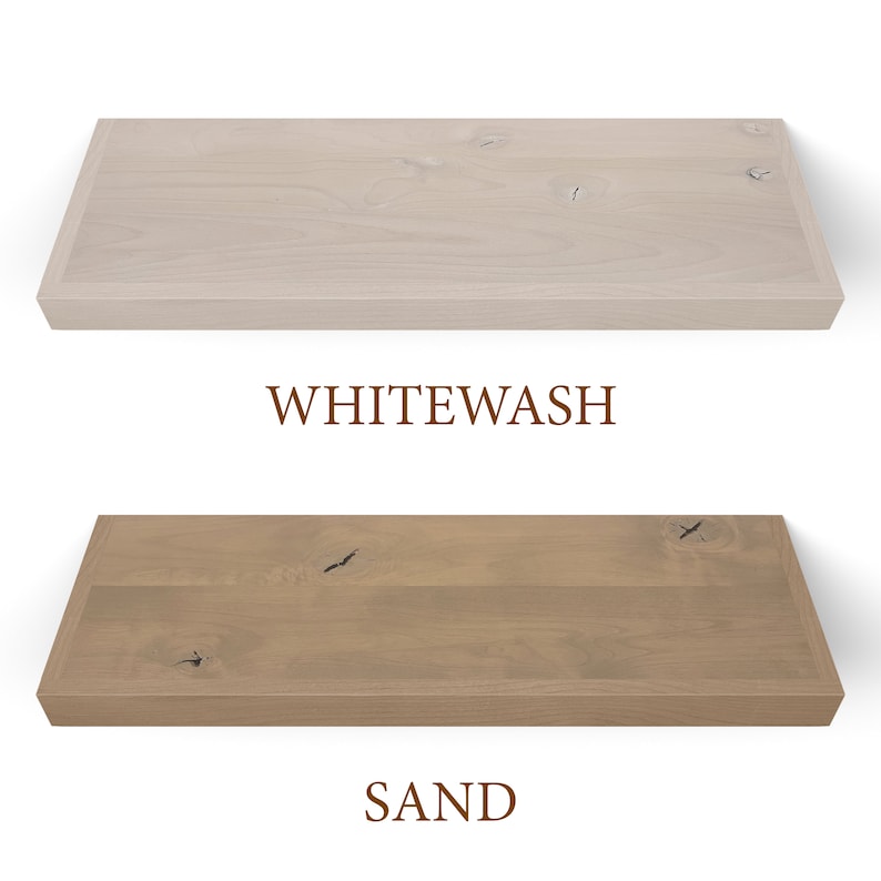 Whitewash and sand finishes.