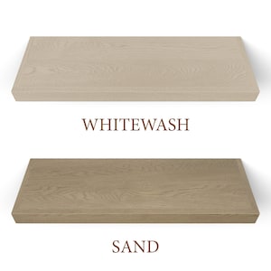 Whitewash and sand finishes.