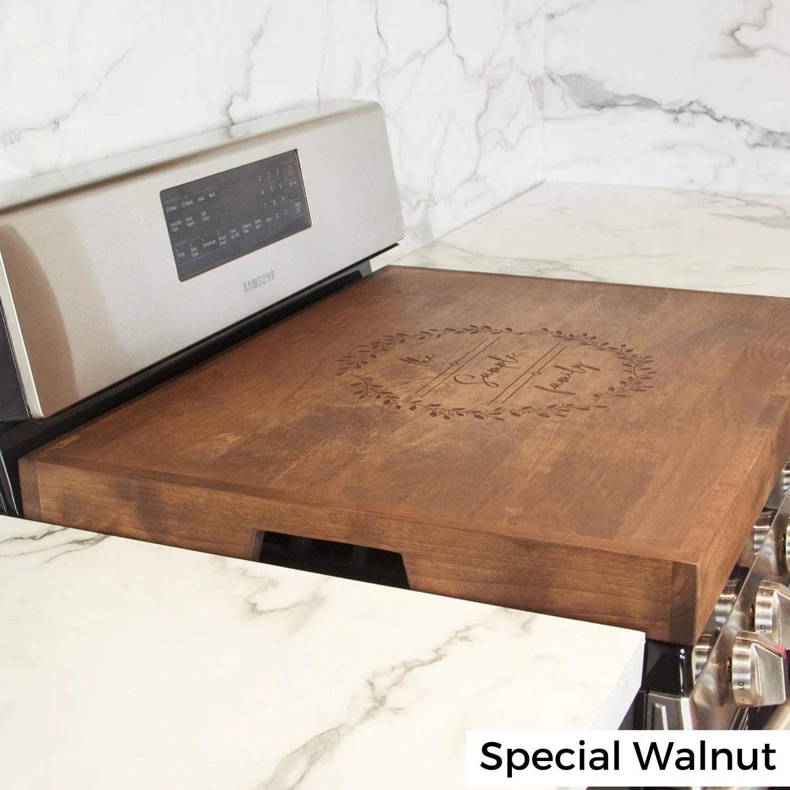 Wood Stove Top Cover for 36 Inch Gas Cooktop. 6 Burner Etsy