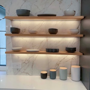 Light Wood Shelf Etsy