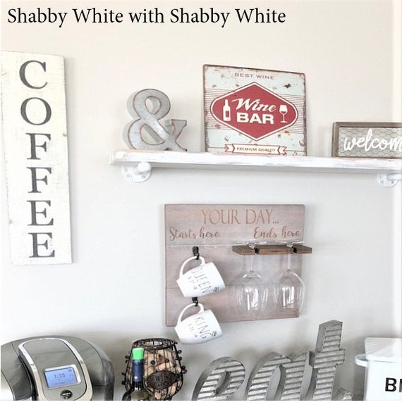 Floating Shelf White Shelves Farmhouse Decor Wall - Wall Shelves White Wood Floating Shelf White Shelves Farmhouse Decor Wall - Wall Shelves White Wood