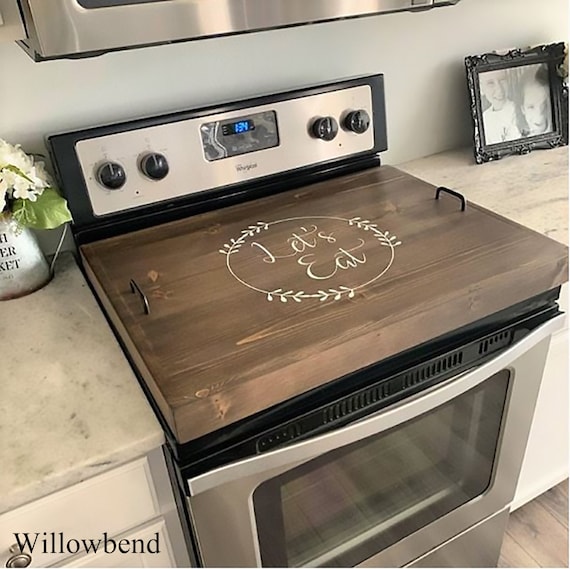 stove top covers wood