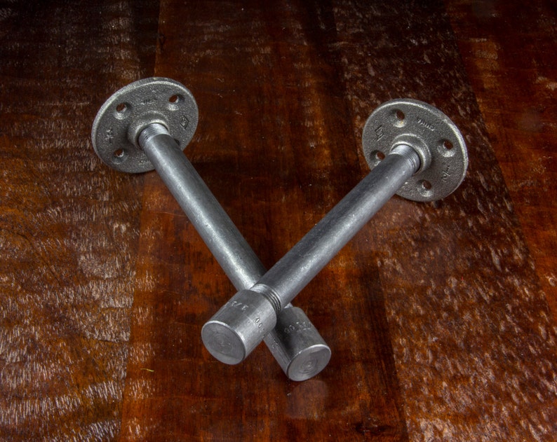 Floating Shelves Supports Shelf Brackets Iron Pipe Etsy