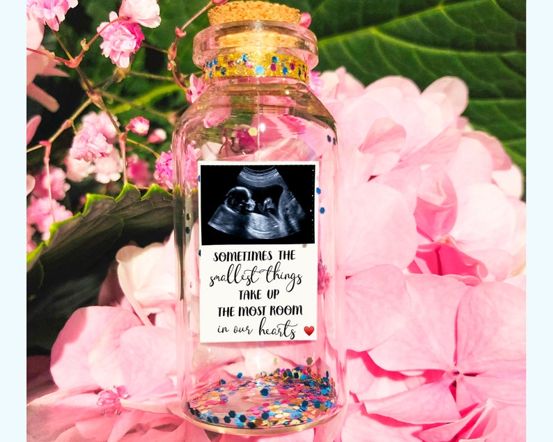 Personalized Pregnancy Family Announcement Card Ultrasound Etsy