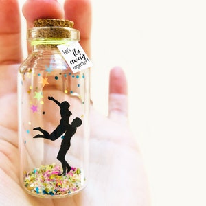 Ton amour me donne des ailes, Cadeau personnalisé, Message en bouteille, Cadeau St Valentin, Cadeau pour couple, Cadeau pour elle