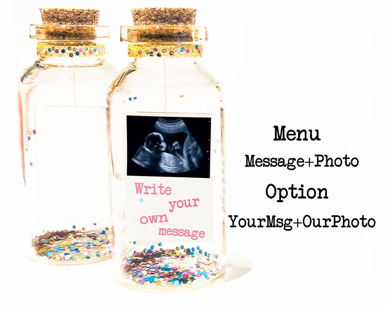 Personalized Pregnancy Family Announcement Card Ultrasound Etsy