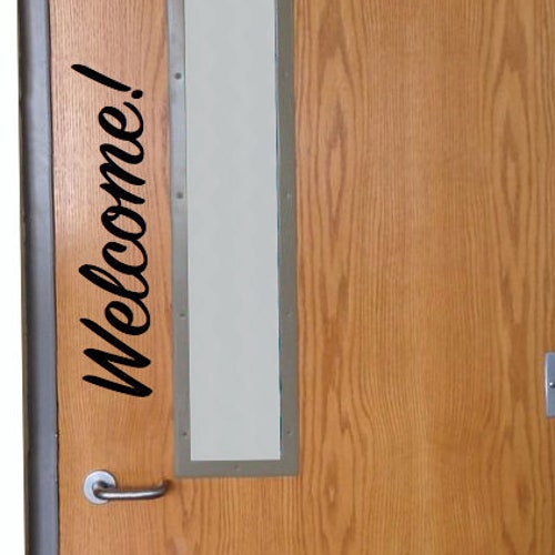 Personalized Name Classroom Door Vinyl Wall Decal School Etsy