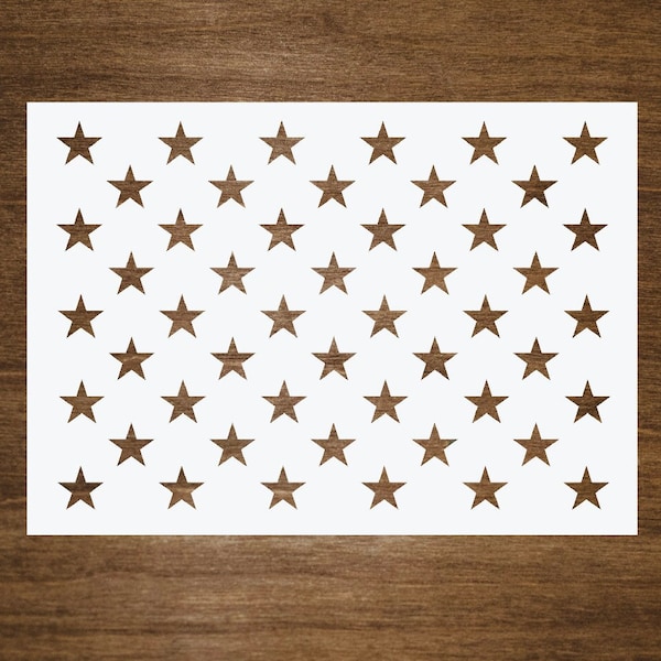 American Flag Vinyl Star Union Stencil Vinyl Application | DIY Wood Flag Stars | Outdoor Stars for American Flag Vinyl | Union Flag Vinyl